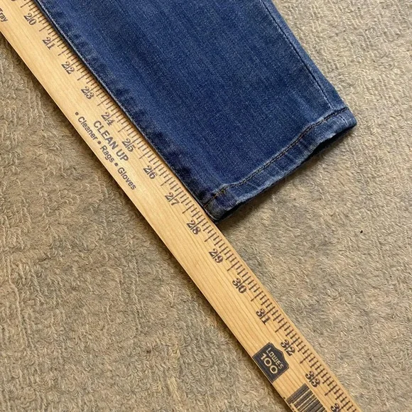 Joe's Jeans Womens 29 Medium Wash Blue Mid Rise Skinny Distressed Stretch Denim - Picture 7 of 13